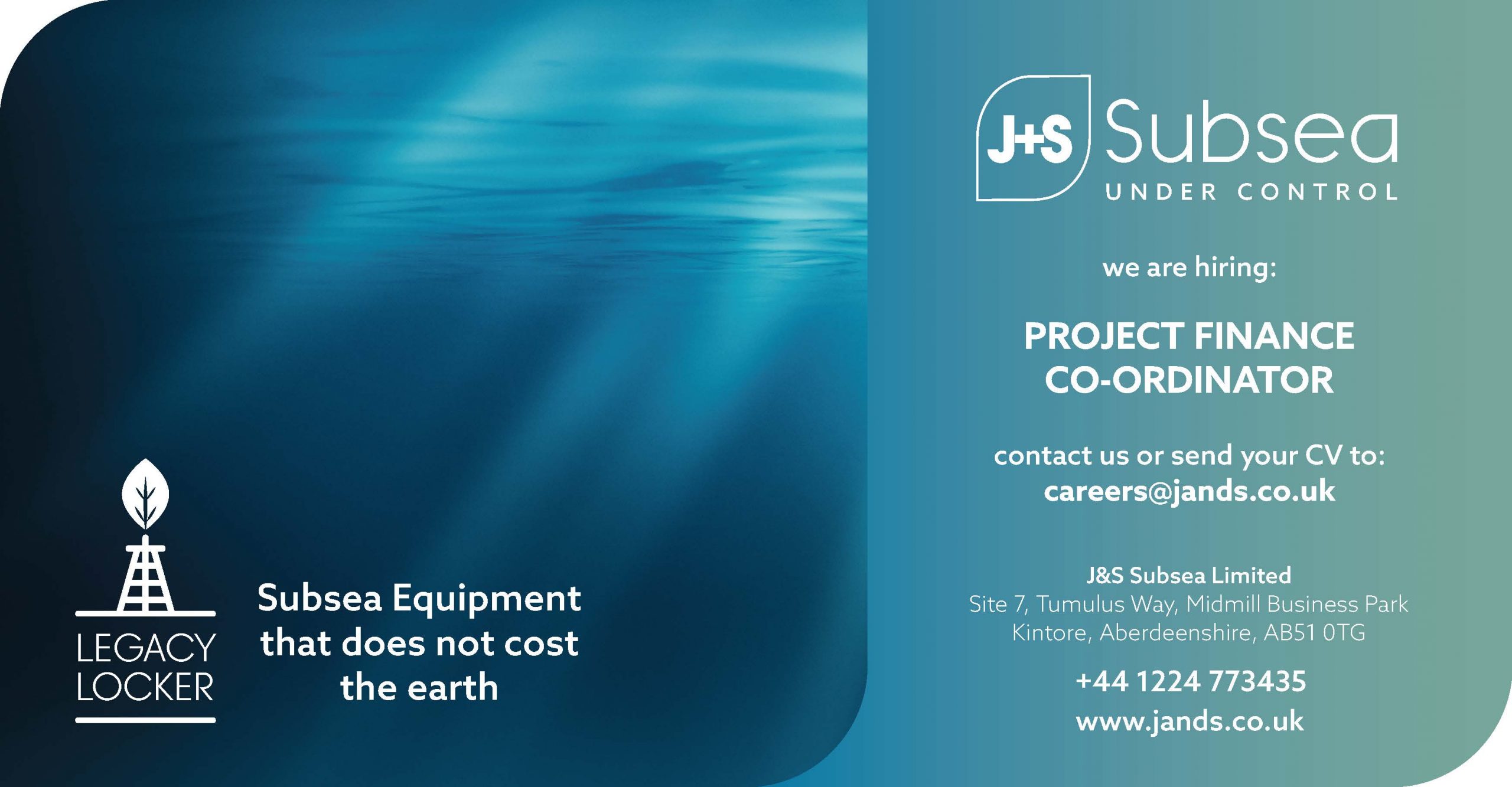 JS Subsea Project Finance Co-ordinator