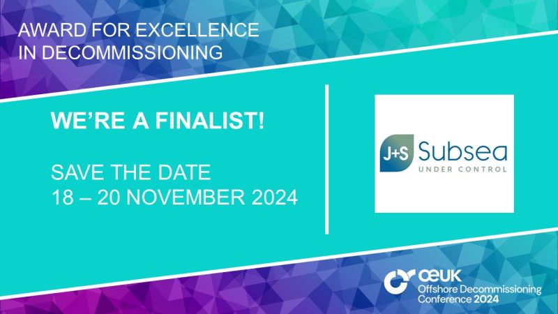 J+S Subsea Finalist decommissioning award