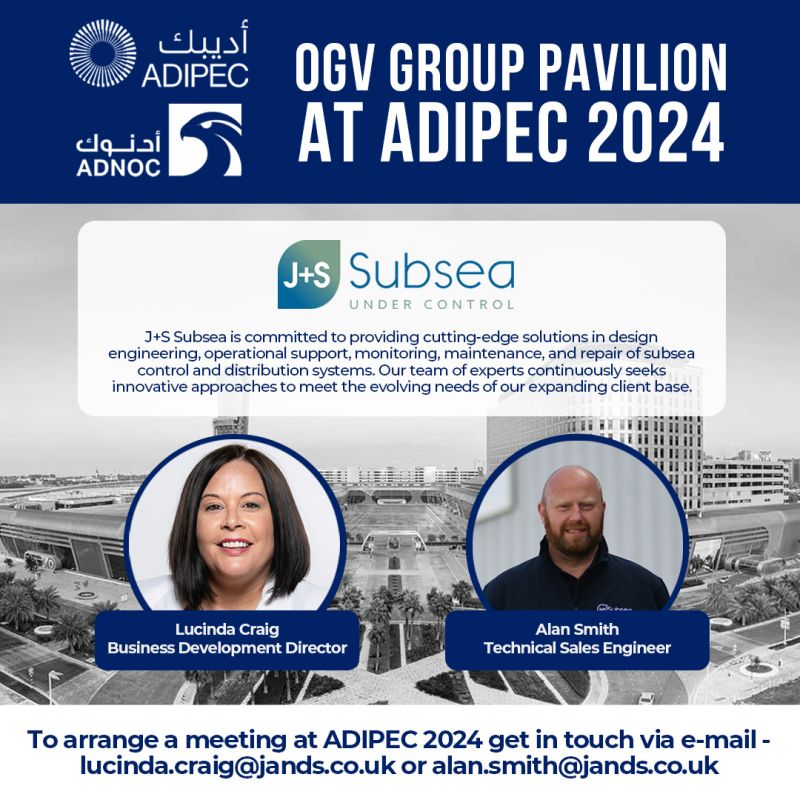 J+S Subsea attending Adipec 2024