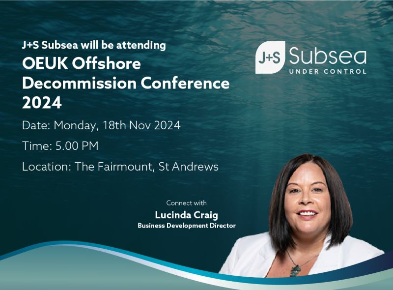 J+S Subsea Attending Offshore Decommissioning Conference